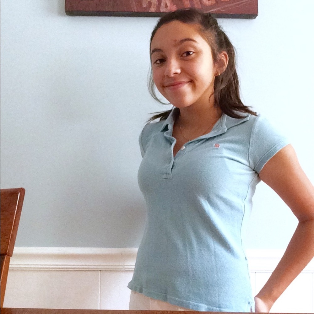 blue polo